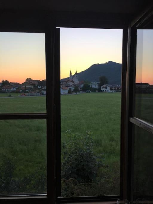 Kampenzeit Ferienwohnung-Traumhafter Panoramablick Aschau im Chiemgau Exterior foto