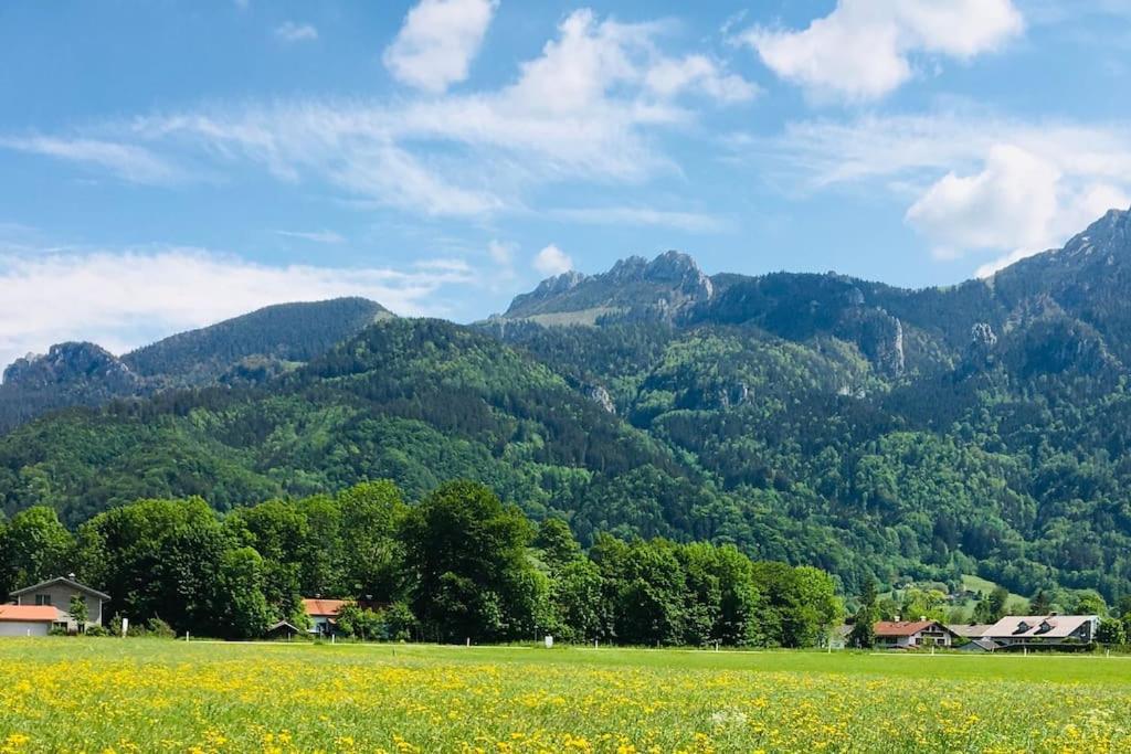 Kampenzeit Ferienwohnung-Traumhafter Panoramablick Aschau im Chiemgau Exterior foto