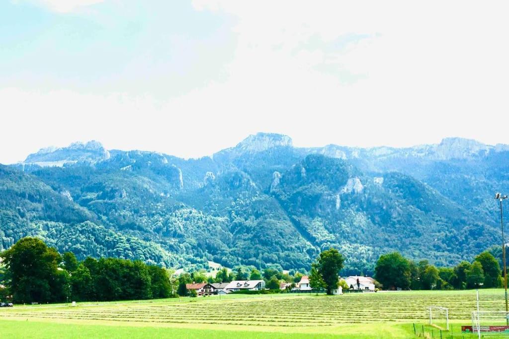 Kampenzeit Ferienwohnung-Traumhafter Panoramablick Aschau im Chiemgau Exterior foto