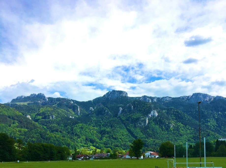 Kampenzeit Ferienwohnung-Traumhafter Panoramablick Aschau im Chiemgau Exterior foto