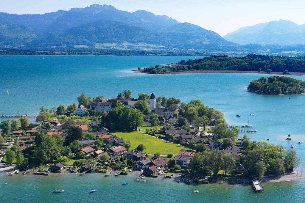 Kampenzeit Ferienwohnung-Traumhafter Panoramablick Aschau im Chiemgau Exterior foto