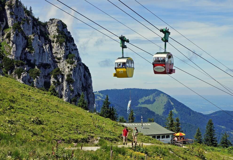 Kampenzeit Ferienwohnung-Traumhafter Panoramablick Aschau im Chiemgau Exterior foto