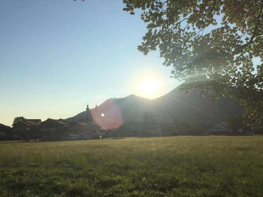 Kampenzeit Ferienwohnung-Traumhafter Panoramablick Aschau im Chiemgau Exterior foto