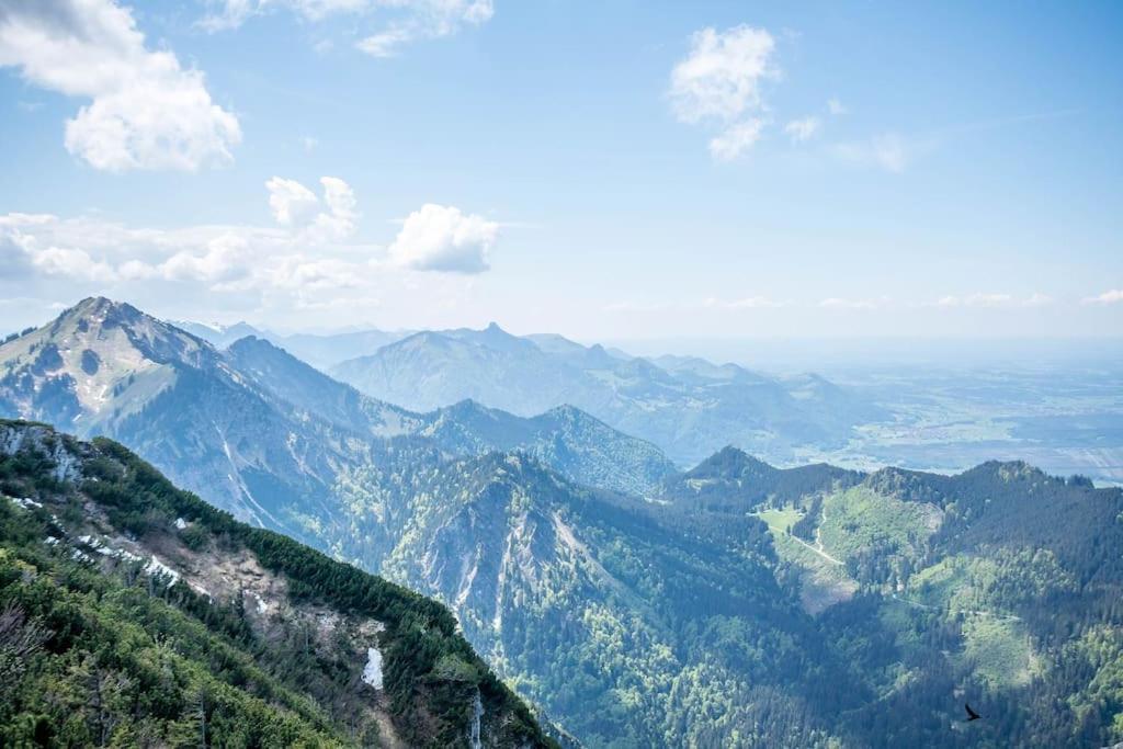 Kampenzeit Ferienwohnung-Traumhafter Panoramablick Aschau im Chiemgau Exterior foto